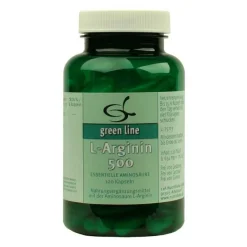 New L-Arginin 500 Kapseln, 120 St Aminosäuren