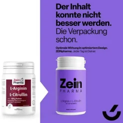 Best Zein Pharma L-Arginin & L-Citrullin Pulver, 180 g