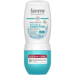 Lavera Deodorant Roll-on basis sens.natural & sens., 50 ml