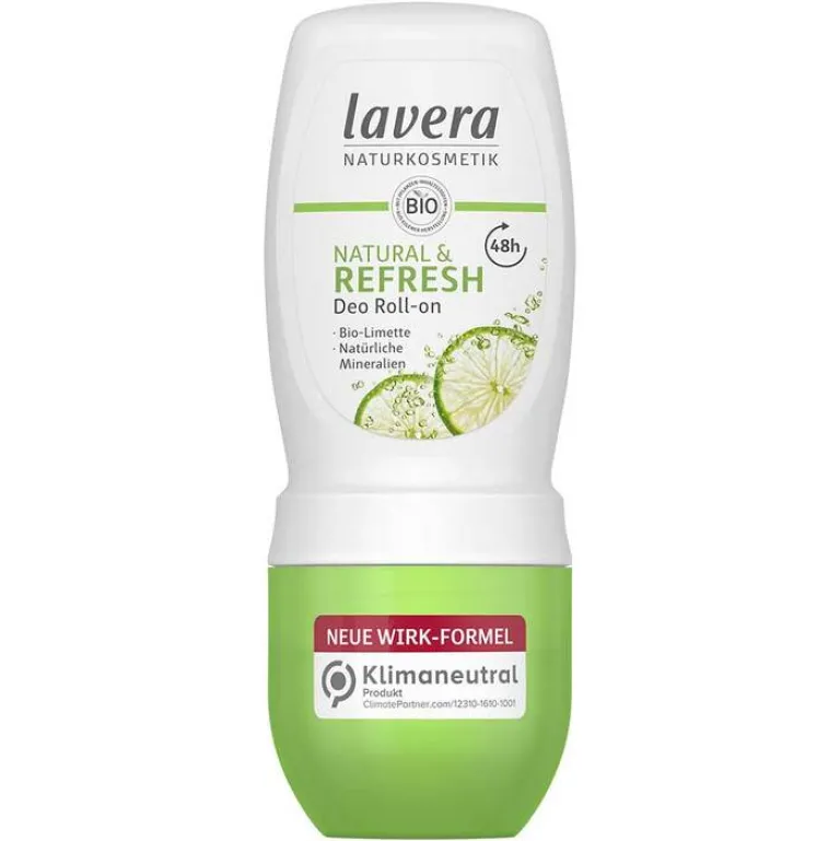 New Lavera Deodorant Roll-on natural & refresh, 50 ml
