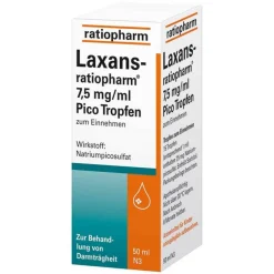 Discount Laxans-® 7,5 mg/ml Pico Tropfen zum Einnehmen, 50 ml Abführmittel