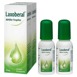 Laxoberal Tropfen, Abführmittel bei Verstopfung, 2X50 ml