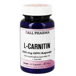 L-Carnitin 250 mg Kapseln, 30 St