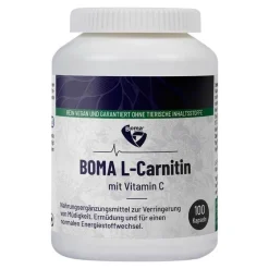L-Carnitin 500 mg mit Vitamin C Kapseln, 100 St L-Carnitin|Aminosäuren