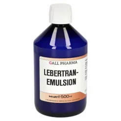 Best Lebertran Emulsion, 500 ml Omega 3 Kapseln