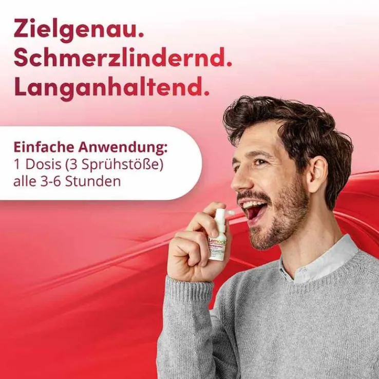 Lemocin Flurbiprofen 8,75mg / Dosis Spray zur Anwendung in der Mundhöhle, 15 ml