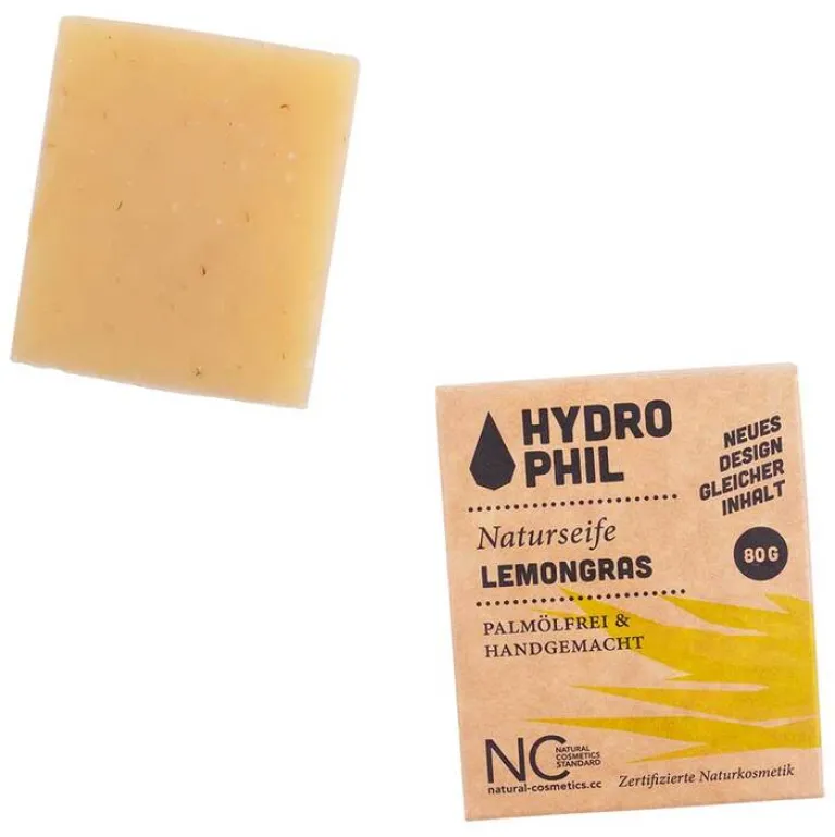 New Hydrophil Lemongras Naturseife , 80 g
