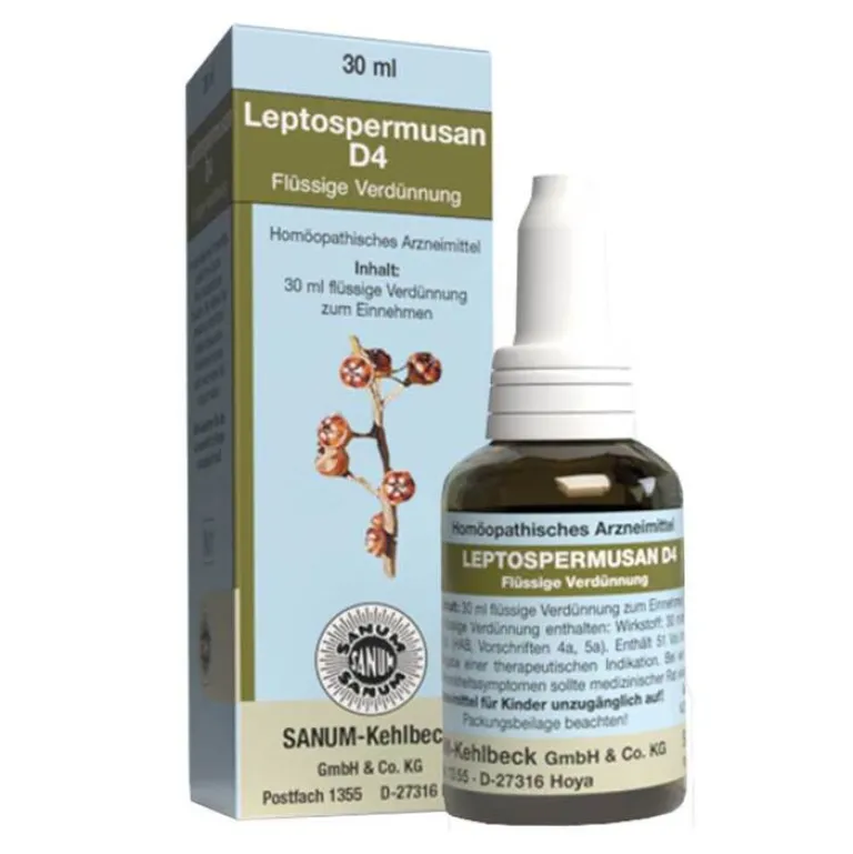 Discount Leptospermusan D 4 Tropfen zum Einnehmen, 30 ml L