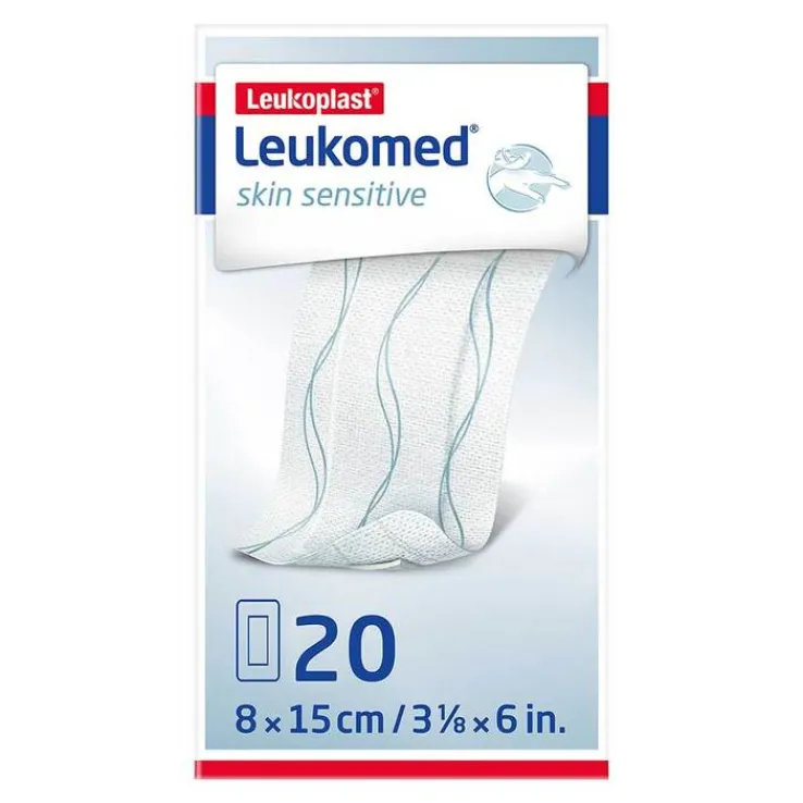 Leukomed® skin sensitive 8x15 cm, 20 St