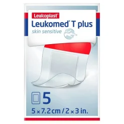 Leukomed® T plus skin sensitive 5x7,2 cm, 5 St