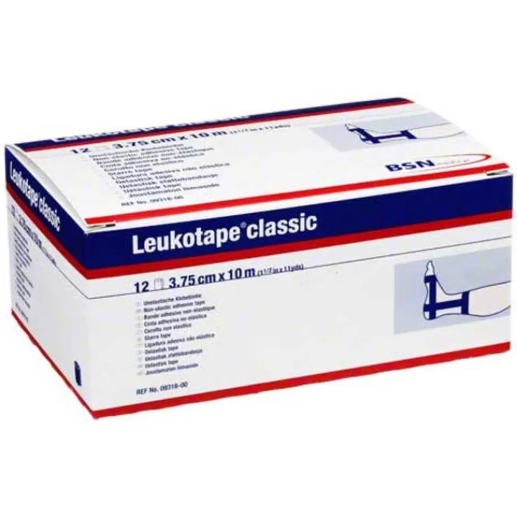 Leukotape® classic 3,75 cm x 10 m blau, 12 St