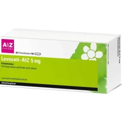 Levoceti-AbZ 5 mg Filmtabletten, 50 St
