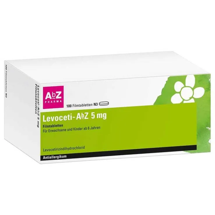Levoceti-AbZ 5 mg Filmtabletten, 100 St