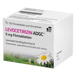 New LEVOCETIRIZIN ® 5 mg Filmtabletten, 100 St Levocetirizin|Allergie Tabletten