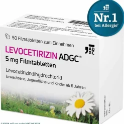 Sale LEVOCETIRIZIN ® 5 mg Filmtabletten, 50 St Levocetirizin|Allergie Tabletten