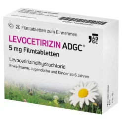Hot LEVOCETIRIZIN ® 5 mg Filmtabletten, 20 St Levocetirizin|Allergie Tabletten