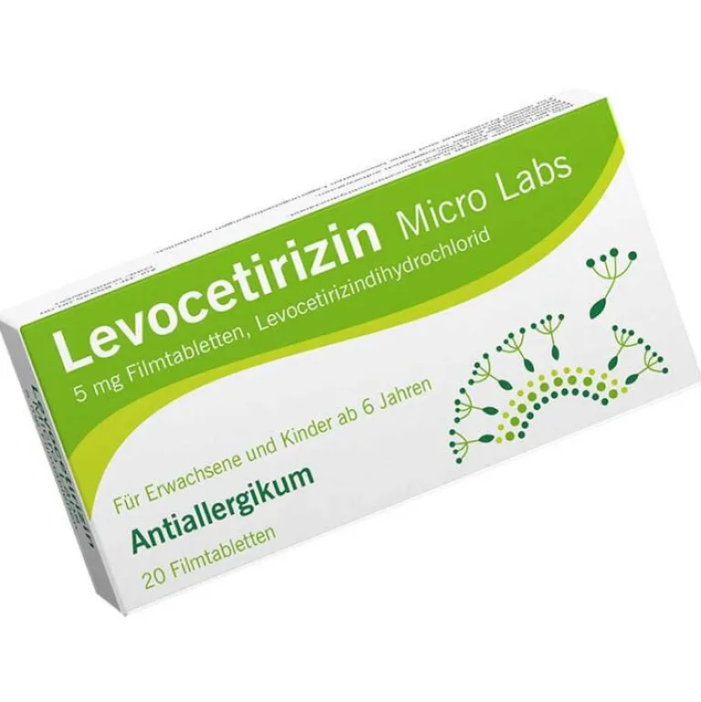 Clearance Micro Labs Levocetirizin 5 mg Filmtabletten, 20 St