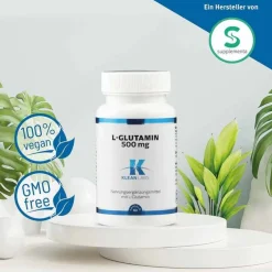 L-Glutamin 500 mg Kapseln, 60 St Aminosäuren