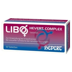 Discount Libo Complex Tabletten, 50 St Hevert|Potenzstörungen
