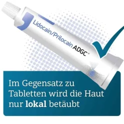 Best Lidocain / Prilocain 25 mg / g + 25 mg / g Creme, 30 g Lidocain