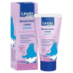 Linola Baby & Kind Wundschutzcreme sensitive, 50 ml