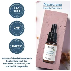 Sale Natugena Lipovitamine 1000 vegan Vitamin D3 + A + K2 Tropfen, 15 ml