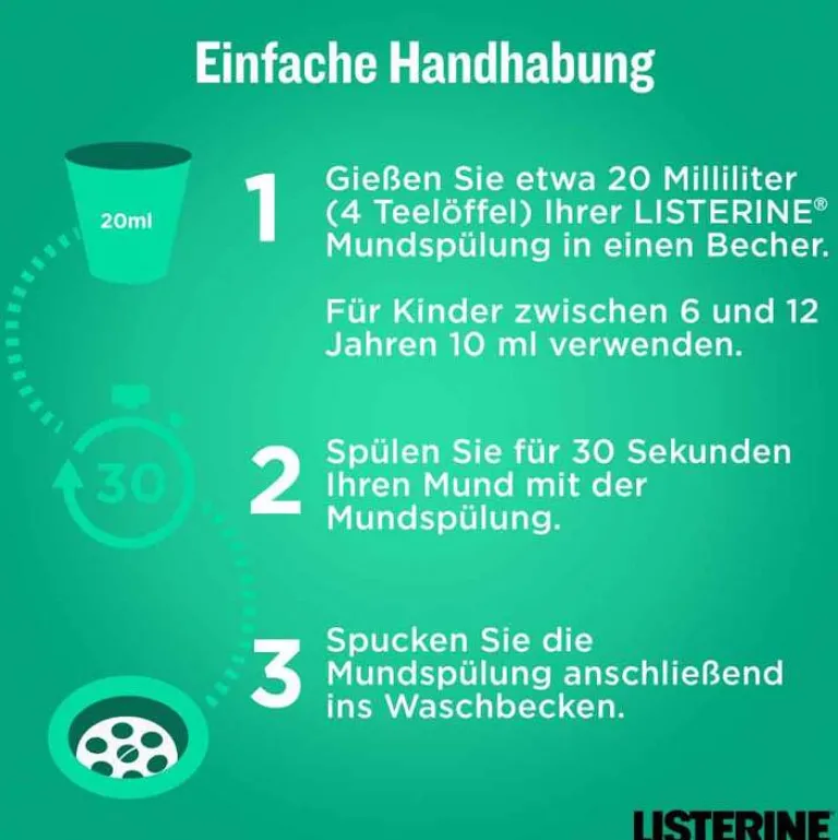 Clean & Fresh Mundspülung, 500 ml Mundspülung