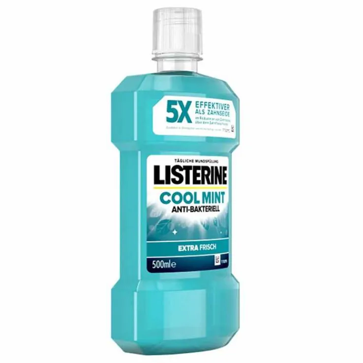 Listerine Cool Mint Mundspülung, 500 ml