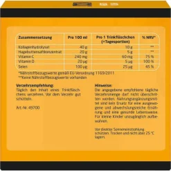 Litozin Hagebutte + Kollagen Trinkfläschchen, 30X25 ml