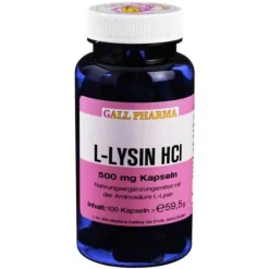 L-Lysin 500 mg GPH Kapseln, 100 St