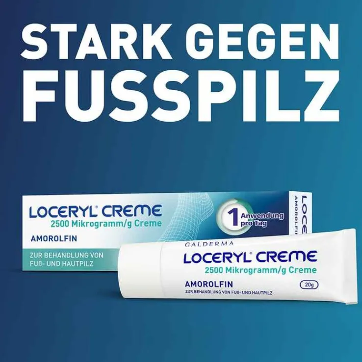 LOCERYL® Creme gegen Fußpilz, 20 g