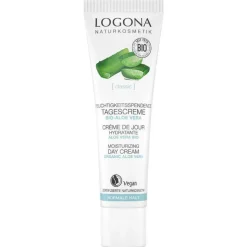 Logona Classic feuchtigkeitsspendende Tagescreme Bio-Aloe Vera, 30 ml