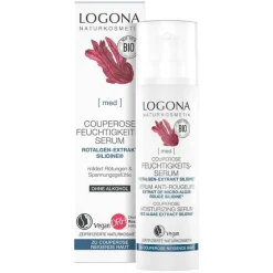 Hot Logona Med Couperose Feuchtigkeitsserum Tag & Nacht, 30 ml Gesichtspflege