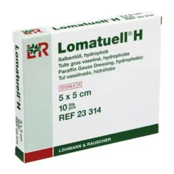 Discount Lomatuell ® H Salbentüll 5x5 cm, 10 St