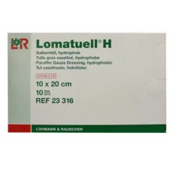 Outlet ® H Salbentüll 10x20 cm, 10 St Sterile Kompressen