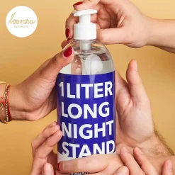 Long Night Stand Gleitgel mit Aloe Vera, 1 l