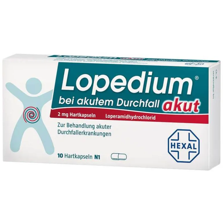 Outlet akut bei akutem Durchfall Hartkapseln, 10 St Durchfallmittel