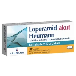 Discount Heumann Loperamid akut Tabletten, 10 St