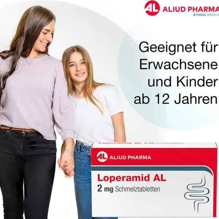 Loperamid AL 2 mg Schmelztabletten, 6 St