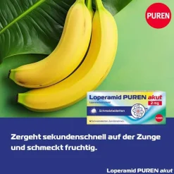 Clearance Loperamid akut 2 mg Schmelztabletten, 12 St Mittel Gegen Durchfall & Erbrechen|Für Unterwegs