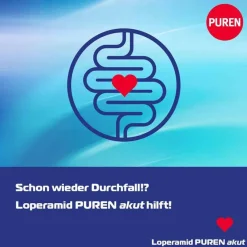 Clearance Loperamid akut 2 mg Schmelztabletten, 12 St Mittel Gegen Durchfall & Erbrechen|Für Unterwegs