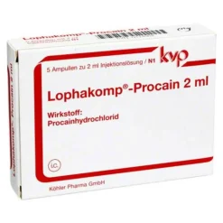 Best Köhler Lophakomp Procain 2 ml Injektionslösung, 5X2 ml