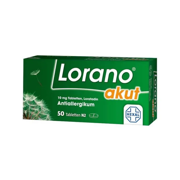 New akut 10 mg Tabletten, 50 St Loratadin|Allergie Tabletten