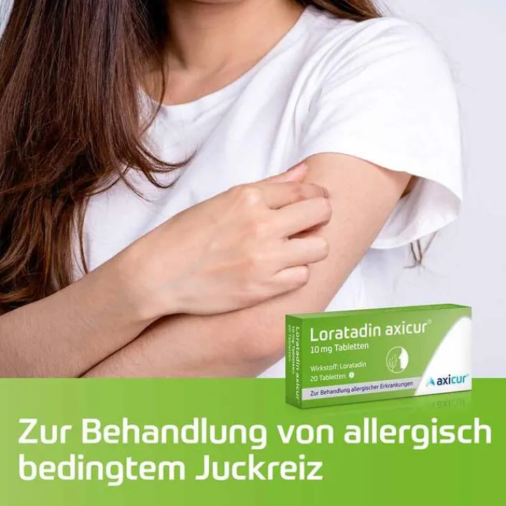 Loratadin axicur® 10 mg Tabletten, 50 St