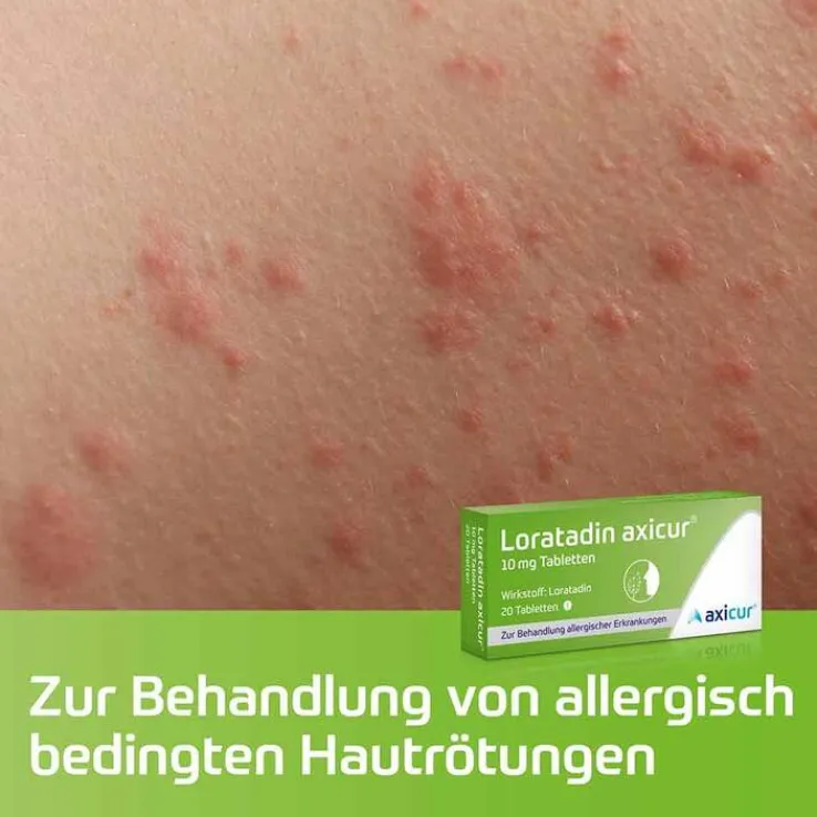 Loratadin axicur® 10 mg Tabletten, 50 St