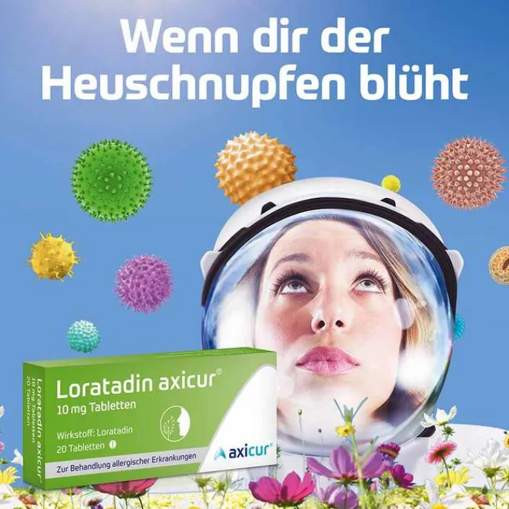 Loratadin axicur® 10 mg Tabletten, 50 St