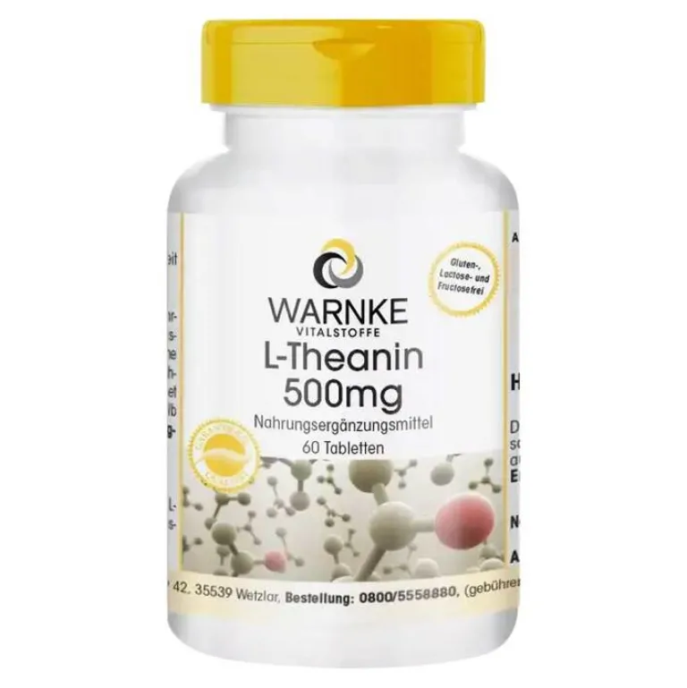 Clearance Warnke L-Theanin 500 mg Tabletten, 60 St