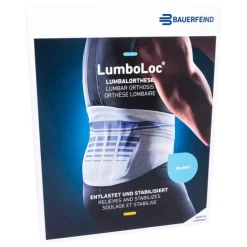 Lumboloc Rückenstütz Bandage Größe 4 titan, 1 St