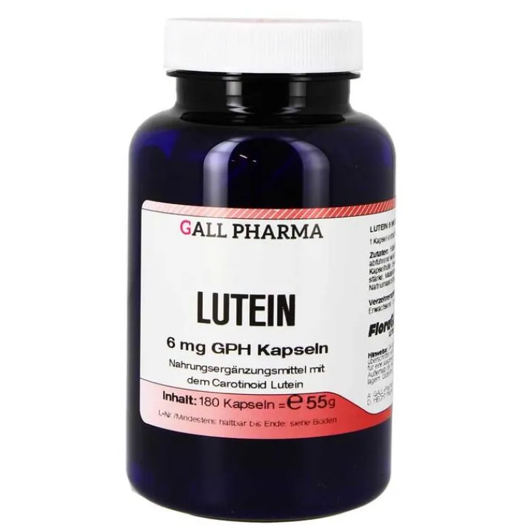 Lutein 6 mg Kapseln, 180 St
