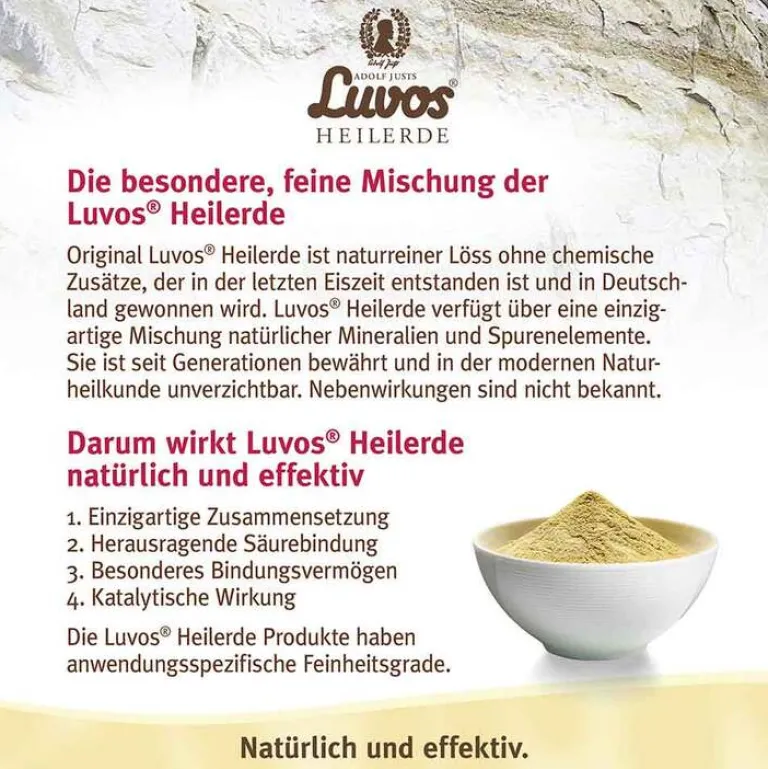 Online Luvos ® Heilerde 1 fein, 800 g